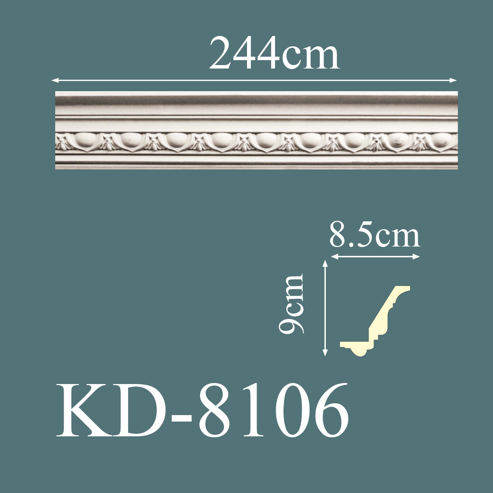 KD-8106-dekoratif-desenli-poliuretan-kartonpiyer-modelleri-resimleri-fiyatları-en-güzel-kartonpiyer-modelleri-tavan-kartonpiyer-duvar-kartonpiyeri